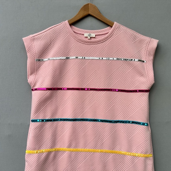 🎉5 for $45🎉 Entro dress size L pink - Picture 2 of 9